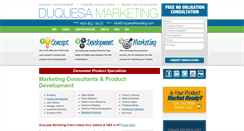 Desktop Screenshot of duquesamarketing.com